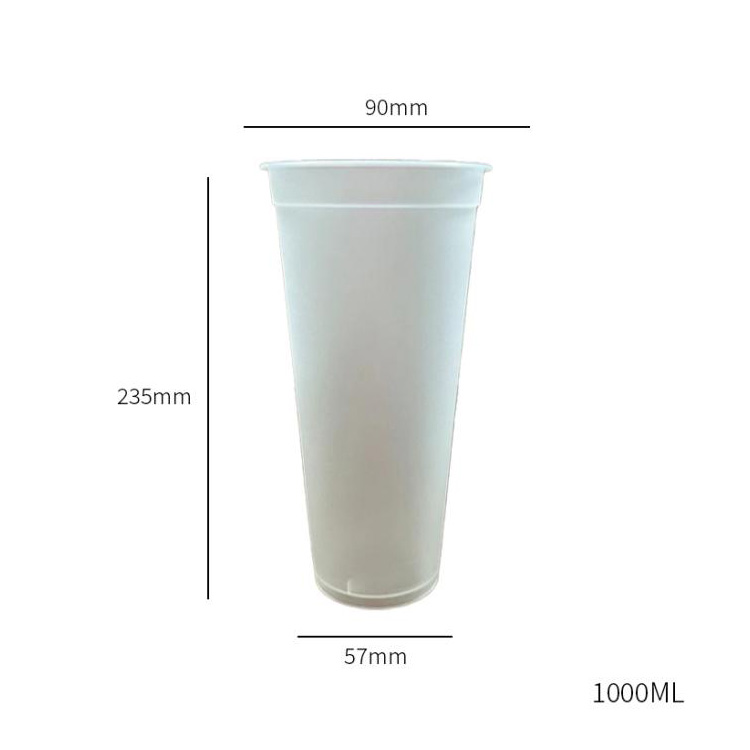 1000ml Printed PP Cup