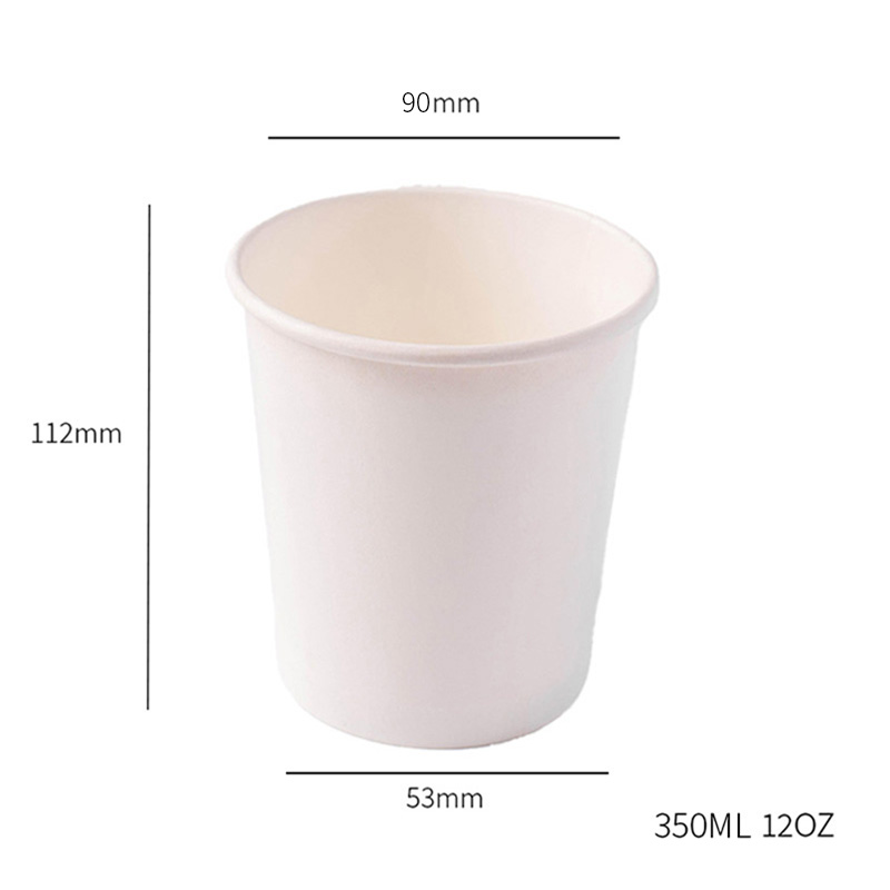 12 OZ Single Wall Paper Cup